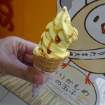 ザ・台場 - プリンソフトクリームでございます