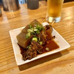 角打福本屋 - どて焼き　みそコン