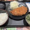 松のや - 得朝チキンかつ定食(小鉢なし)