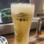 とり源 - キンキンのビールが美味すぎる✌︎('ω')✌︎
