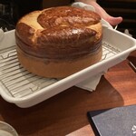 蒼 - 加水率高めのブリオッシュ　カット前