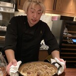 蒼 - 激ウマなジャガイモを披露する峯村シェフ