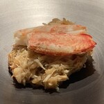 蒼 - 6.金沢　石与より毛蟹のリゾット
      一合に1.6kgの毛蟹を全て使う