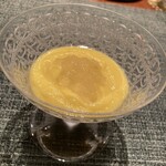 蒼 - 7.井口さんの おひさまコーンのスープ
      水とコーンだけ
      フルーツトマトのジュレ　端から食べる