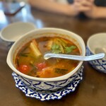 タイピント - マストメニューの一つ　トムヤンクン