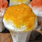 埜庵 - 杏仁マンゴー1100円*2025.08