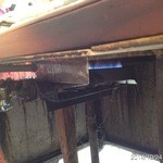 滝川ホルモン店 - 2014.10.24(金)14時 ホルモン700円と白ご飯大250円＝950円 さっき豚平ラーメンを食べたけど、 この道を通るなら止まってしまう、私にとっての関所(^｡^)