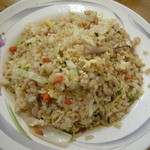 山西蕃茄牛肉刀削麵 - 肉絲蛋炒飯(NTD85)