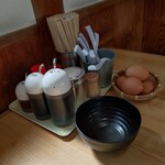 丸好食堂 - 卓上