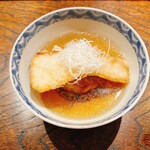 御料理 ふじ田 - さといものからあげ
      マナガツオからあげ
      白髪ネギ