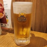 ろばた大助本店 - サッポロクラシック❗