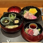 串揚げ割烹･十割そば 眞しま - 