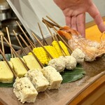 串揚げ割烹･十割そば 眞しま - 