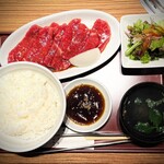 焼肉 しんうち 神楽坂 - ロース120g