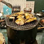 焼庵 - 一夜干し、トロサバなど