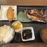 池のや - ブリカマに白身フライ