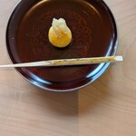 懐石 一ノ - お月見団子(安納芋)