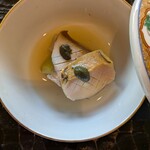 懐石 一ノ - 蒸しあわび