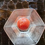 懐石 一ノ - トマトのシャーベット