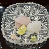 日本料理 珀也 - キジハタとアオリイカ