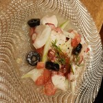 大衆イタリアン ナポリマン - タコとセロリのマリネ