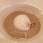 ユリイカ - 3周年記念ディナーの栗のポタージュ