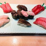 廻転寿司 海鮮 - まぐろ満開セット