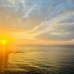 ル・クラブ - 夕日と海、キレイ！松山、色々と魅力的でした✨