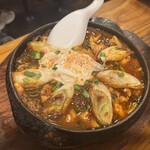 呑者家 本店 - 熱々地獄豆腐