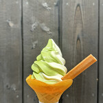 本家八ッ橋 - 料理写真:プレミアムソフトクリームミックス