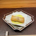 福井割烹 望月 - 春巻き❤︎