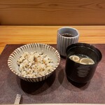 福井割烹 望月 - 若狭牛そぼろと栗御飯❤︎