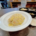 本丸亭 - チャーハン（スープ付）＋味付ねぎ　合計950円