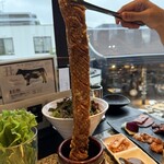 新羅館 - 名物壺漬けカルビ