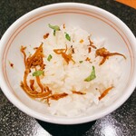 厨 花膳 - じゃこ飯