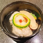 厨 花膳 - 鱧のお吸い物