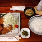 はせ川 - ヒレかつ定食