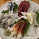 十兵衛 - お刺身盛り合わせ
