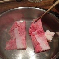 和牛 まつした 本通り店 - 先にさっと焼く