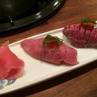 和牛 まつした 本通り店 - 握り・・・とろける!!