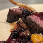 restaurant Et ... - お肉の下は大分産のお野菜のラタトゥイユ