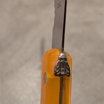 restaurant Et ... - オレンジ色好きだし、やはりミツバチのこのナイフ  切れ味バツグン