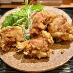 料理屋 月光 - 2025.8.13  鶏ももの唐揚げ香味ソース