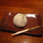 一保堂茶舗 喫茶室 嘉木 - 栗が入ったあん