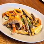 PIZZERIA IL VICOLO - 魚介のセモリナフリット@¥1650