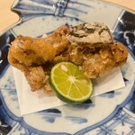味ひろ - すっぽんの唐揚げ　初めて食べた！