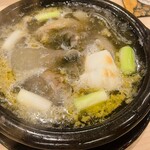 味ひろ - すっぽんの鍋　濃いぃぃ　ぷるんぷるん　