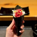 幸寿し - ネギトロ手巻き