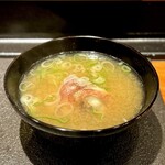 幸寿し - あら汁