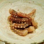 寿司 はせ川 - スルメイカ腸和え♪